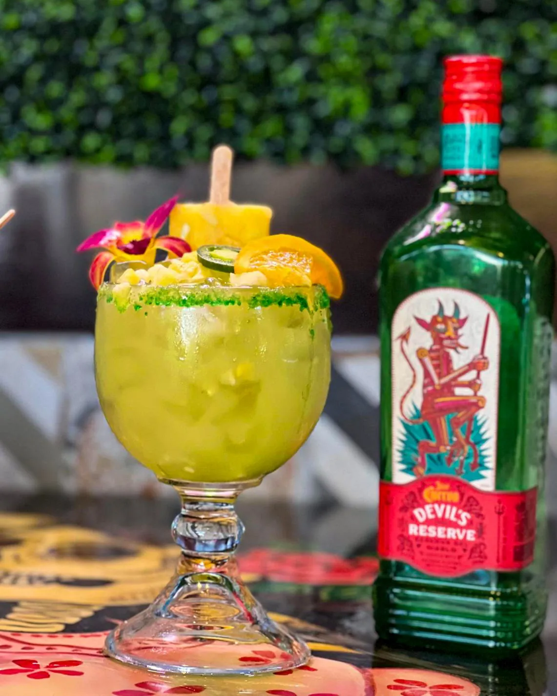 A mango margarita
